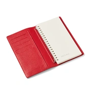 Foto de Agenda Ejecutiva FAD Piel 10x17.5 cm Semana Vista 2027 Rojo 
